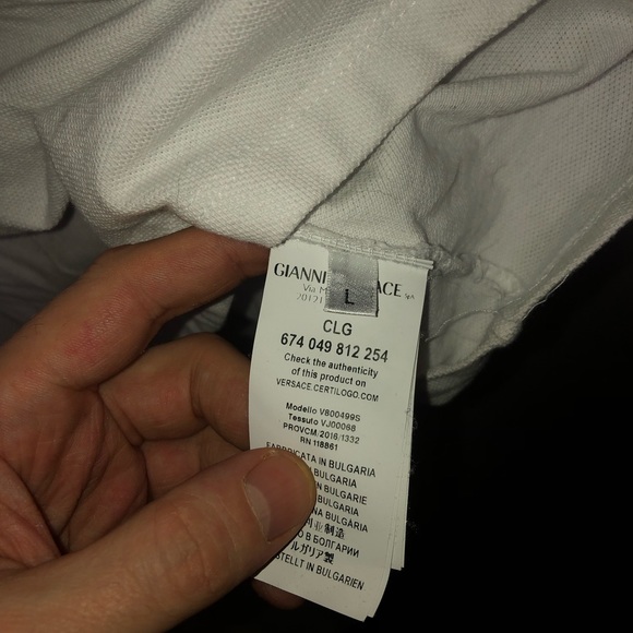 Versace polo t shirt - Picture 4 of 5